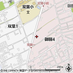 加瀬倉庫周辺の地図