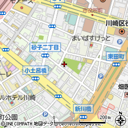 東森稲荷神社周辺の地図