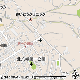 神奈川県横浜市緑区北八朔町1913-7周辺の地図