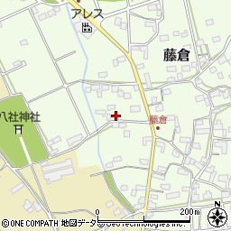 岐阜県山県市藤倉624周辺の地図