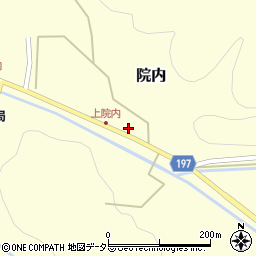 鳥取県岩美郡岩美町院内247周辺の地図