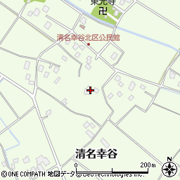 千葉県大網白里市清名幸谷周辺の地図