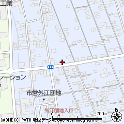 鳥取県境港市外江町3313周辺の地図