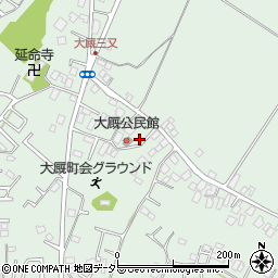 千葉県市原市大厩934-1周辺の地図