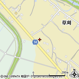千葉県市原市草刈360周辺の地図
