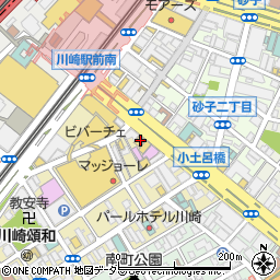 BLOW川崎周辺の地図