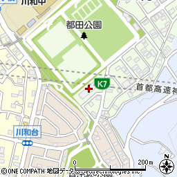 港北ポンプ場周辺の地図