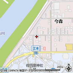 江本ハウス周辺の地図