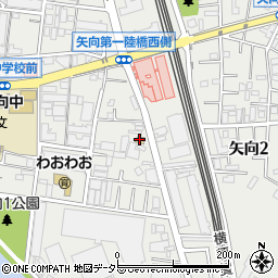 セブンイレブン横浜矢向１丁目店周辺の地図