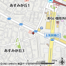 茗渓塾土気教室周辺の地図