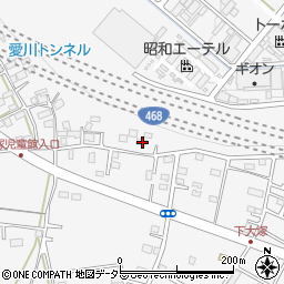 神奈川県愛甲郡愛川町中津1678周辺の地図