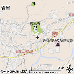 京都府与謝郡与謝野町岩屋327周辺の地図