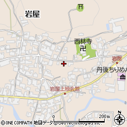 京都府与謝郡与謝野町岩屋504周辺の地図