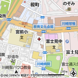 株式会社アジャスト　神奈川支店周辺の地図