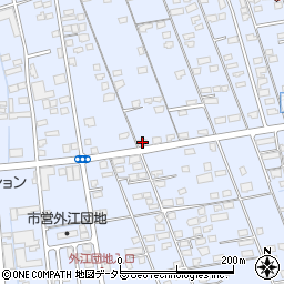 鳥取県境港市外江町3025周辺の地図