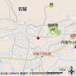 京都府与謝郡与謝野町岩屋503周辺の地図