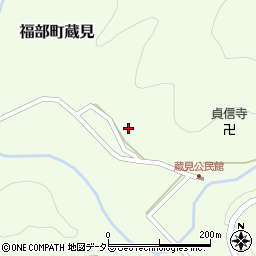 鳥取県鳥取市福部町蔵見204周辺の地図