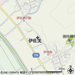 岐阜県山県市伊佐美1003周辺の地図