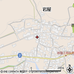 京都府与謝郡与謝野町岩屋472周辺の地図