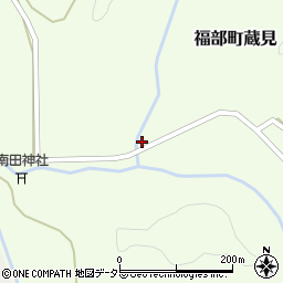 鳥取県鳥取市福部町蔵見893周辺の地図