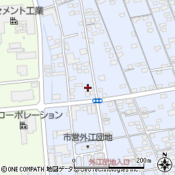 鳥取県境港市外江町3371周辺の地図
