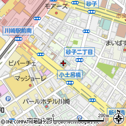 ファミリーマートアスロード川崎ロイネット店周辺の地図