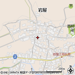 京都府与謝郡与謝野町岩屋482周辺の地図