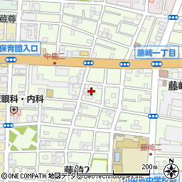 グループホームおもとの郷川崎藤崎周辺の地図