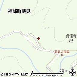 鳥取県鳥取市福部町蔵見204周辺の地図