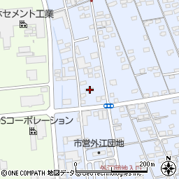 鳥取県境港市外江町3373周辺の地図