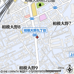 神奈川県相模原市南区相模大野9丁目2周辺の地図