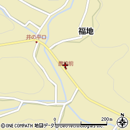 ＪＡめぐみの　久田見支店コミュニティー福地周辺の地図