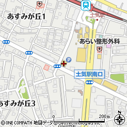 はま寿司千葉土気店周辺の地図