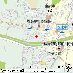 京都府与謝郡与謝野町幾地894周辺の地図