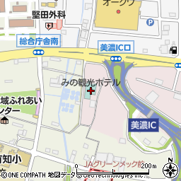 岐阜県美濃市松森333周辺の地図