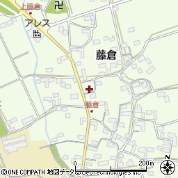 岐阜県山県市藤倉423周辺の地図