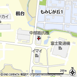 岐阜県美濃市楓台27周辺の地図
