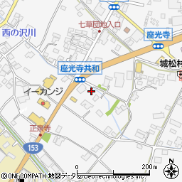 長野県飯田市座光寺共和周辺の地図