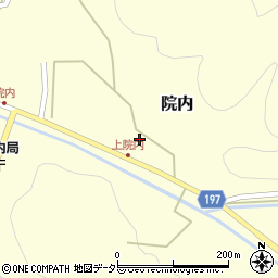 鳥取県岩美郡岩美町院内252周辺の地図
