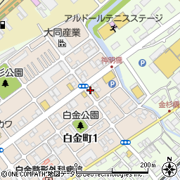 松屋 市原白金通店周辺の地図