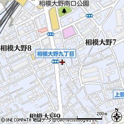 神奈川県相模原市南区相模大野9丁目3-23周辺の地図