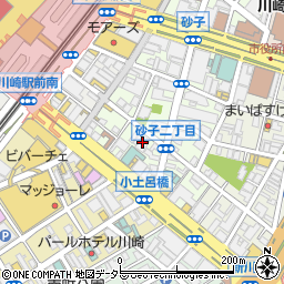 焼肉 灼 ‐SHAKU‐ 川崎店周辺の地図