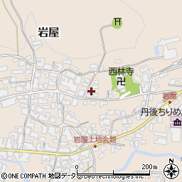 京都府与謝郡与謝野町岩屋502周辺の地図
