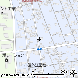 鳥取県境港市外江町3325周辺の地図