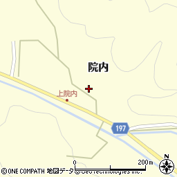 鳥取県岩美郡岩美町院内244周辺の地図