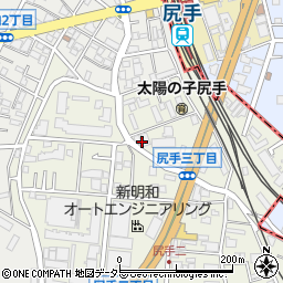 京コーポ周辺の地図