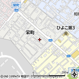 神奈川県相模原市南区栄町12周辺の地図