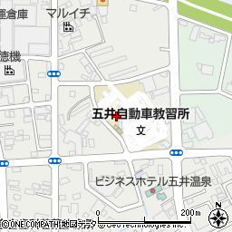 五井自動車教習所周辺の地図