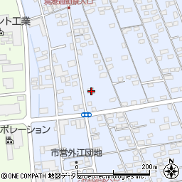 鳥取県境港市外江町3323周辺の地図