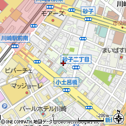 はなこま 川崎店周辺の地図